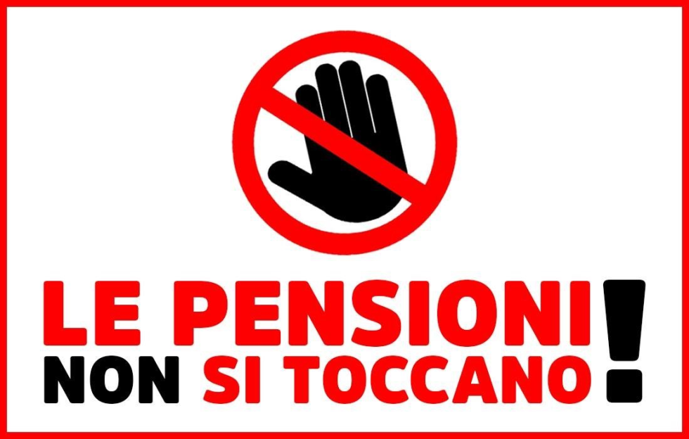 Sindacati: governo si fermi, le pensioni non si toccano