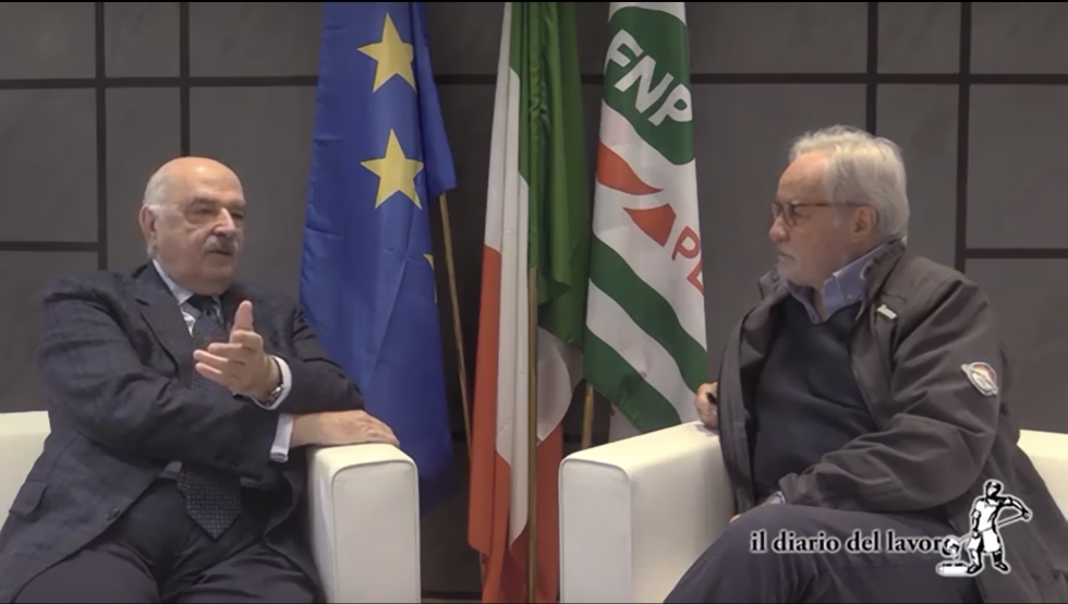 Intervista del direttore del Diario del Lavoro, Massimo Mascini, al segretario generale Gigi Bonfanti