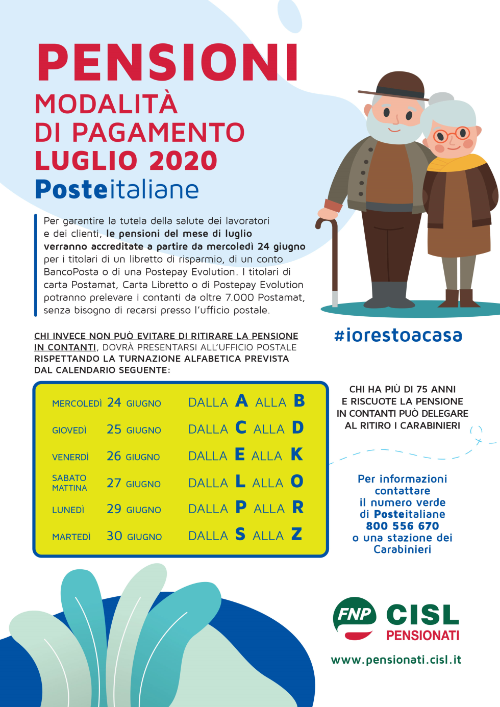 Pensioni Anche A Luglio Il Pagamento Avverra In Anticipo Ecco Il Calendario