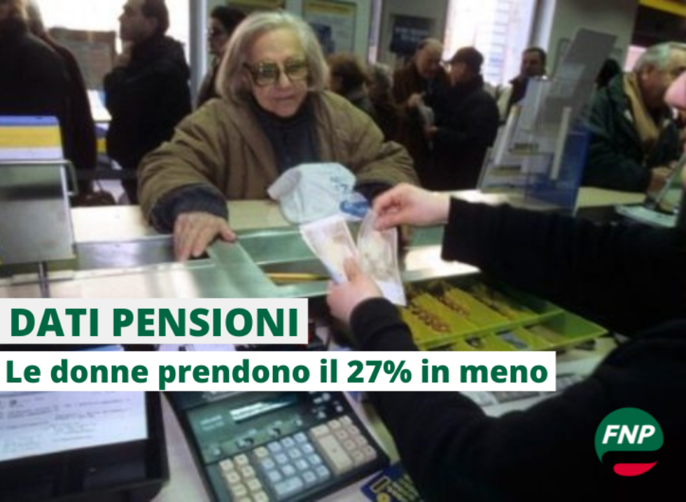 Pensioni: le donne sono il 52%, ma prendono il 27% in meno rispetto agli uomini