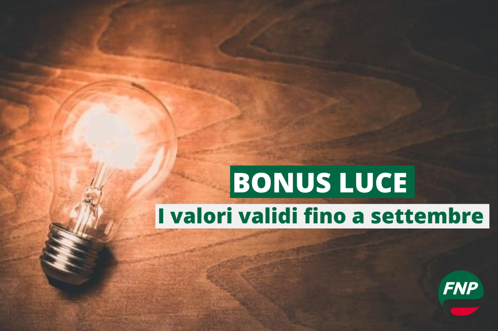 Bonus Luce: quanto vale l’agevolazione nel terzo trimestre del 2023