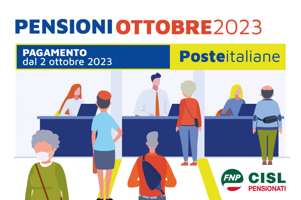 Pensioni ottobre, il calendario dei pagamenti