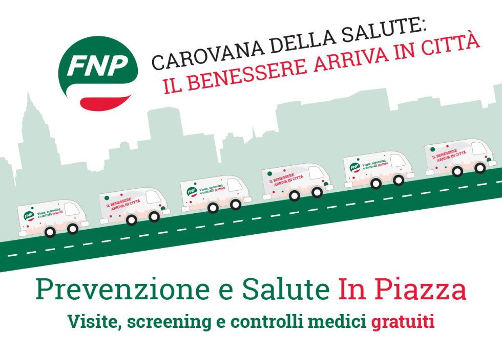 Carovana della Salute, il 10 novembre a Roma la prevenzione in piazza