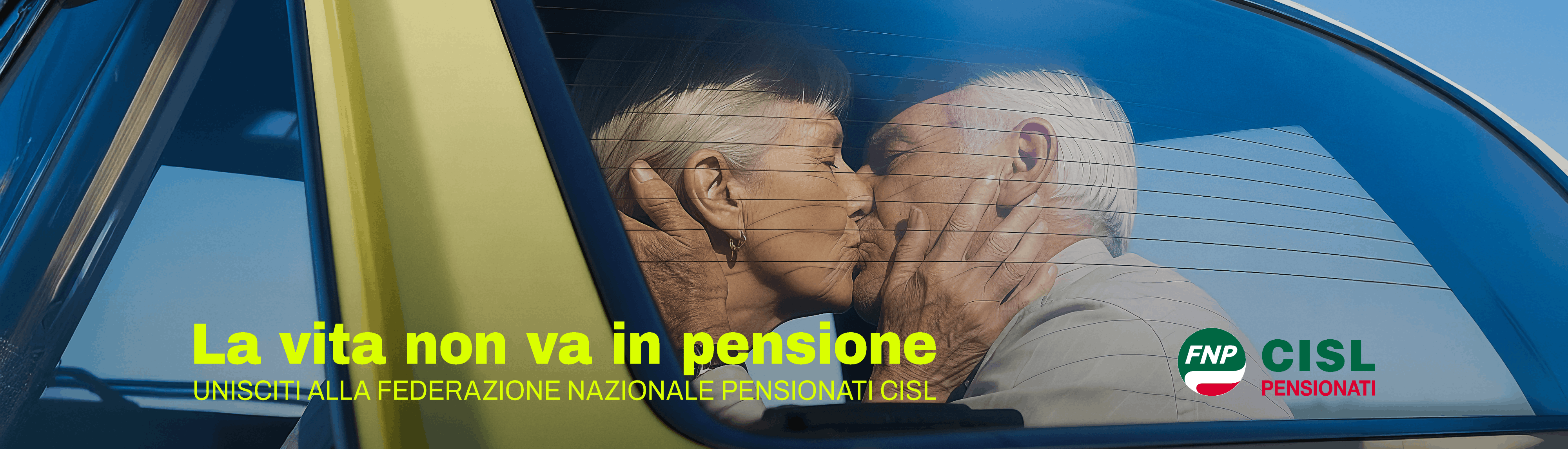 La vita non va in pensione - Unisciti alla Federazione Pensionati CISL Veneto