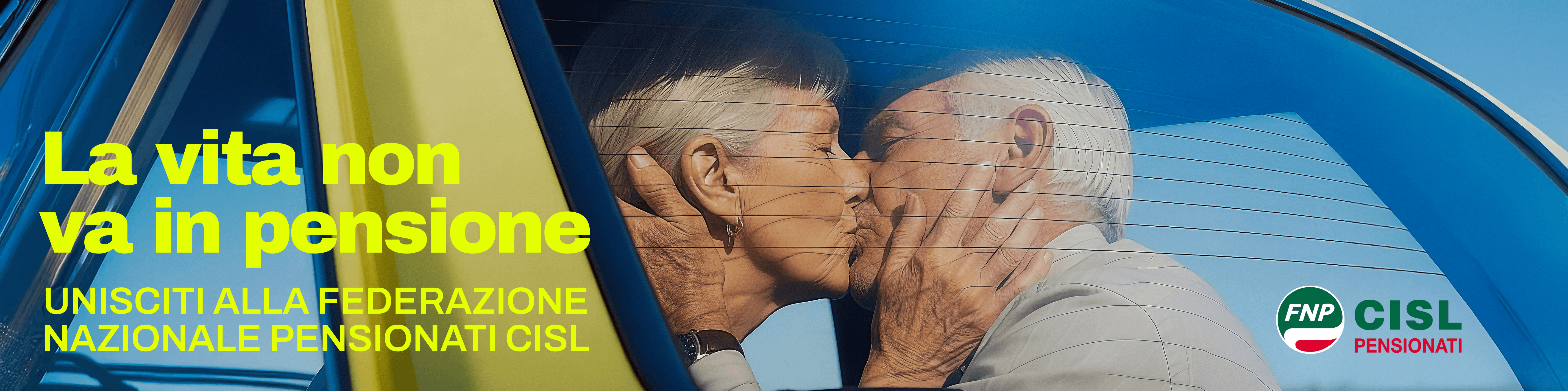 La vita non va in pensione - Unisciti alla Federazione Pensionati CISL Lombardia