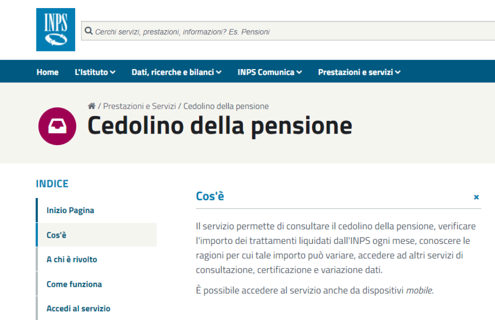 Sindacati pensionati: Inps trovi soluzioni affinché i pensionati abbiano accesso alle informazioni sulle proprie pensioni