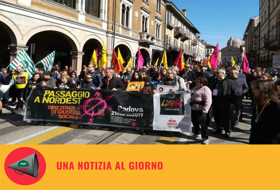 Cinquantamila a Padova contro le mafie. Cortei in tutta Italia (Repubblica)