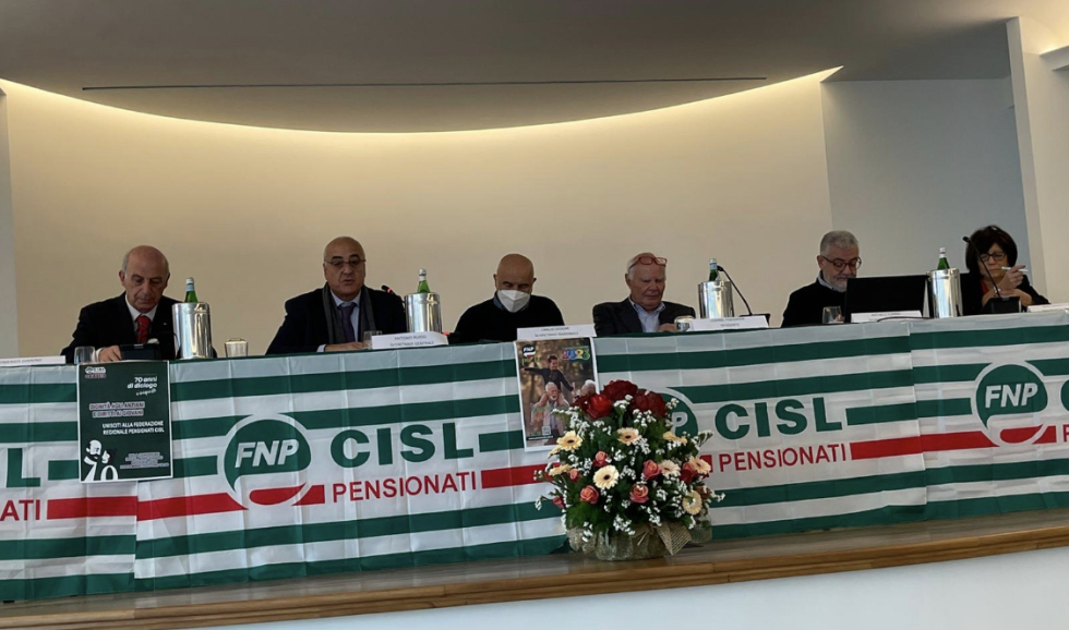 Riunito a Gizzeria il Consiglio generale dei Pensionati Cisl Calabria